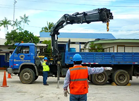 curso operador de camion grua