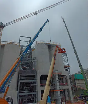 Montaje de Estructuras – Qantu, Owens Illinois, Lurín