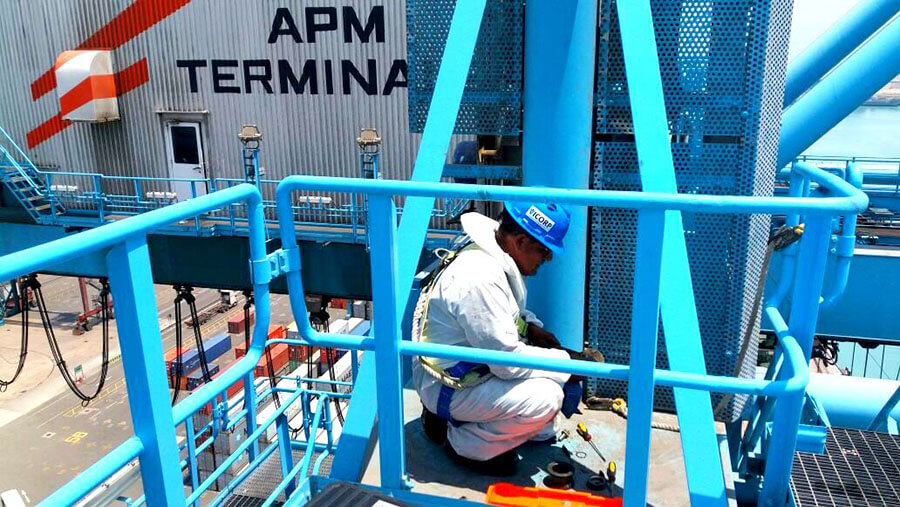 Mantenimiento de Elevadores de Grúas Pórtico