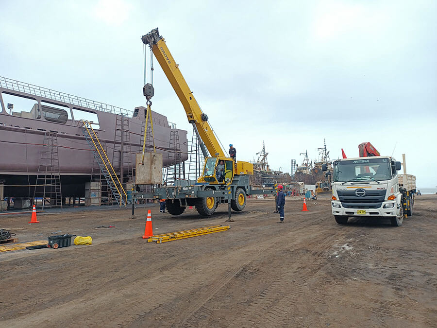 Mantenimiento de Flota Pesquera Diamante