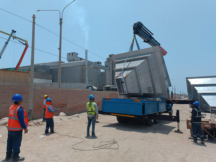 Traslado y Montaje de Maquinas Industriales - Owens Illinois