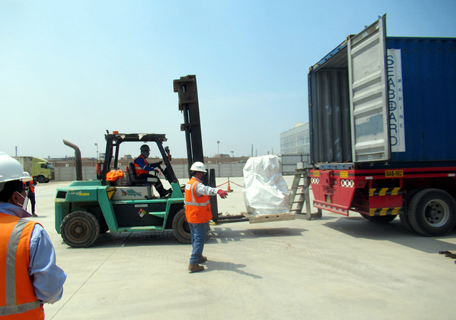 Descarga de Componentes – Aceros Arequipa