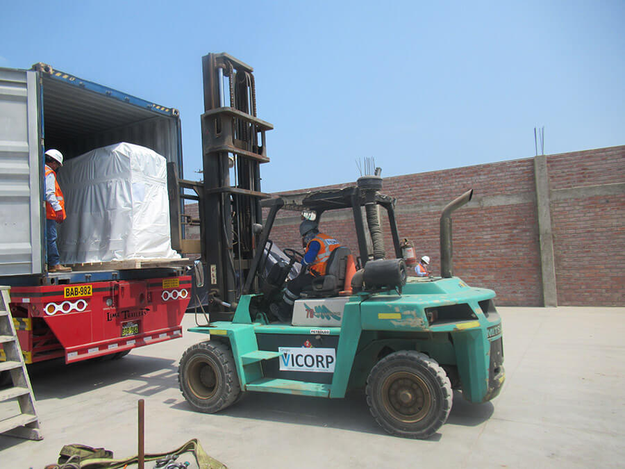 Descarga de Componentes – Aceros Arequipa