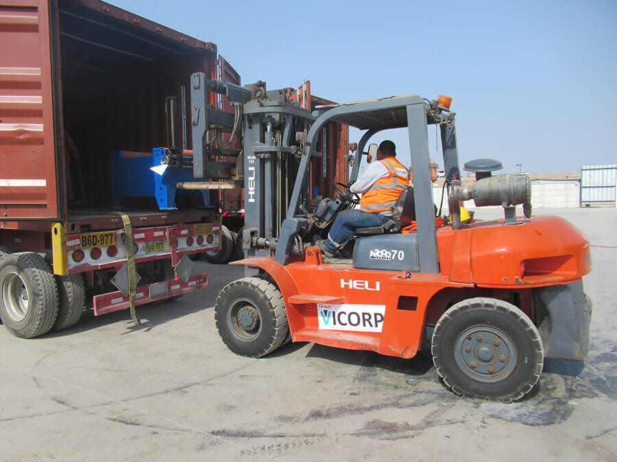Descarga de Componentes – Aceros Arequipa